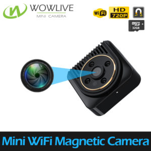 Mini Night Vision Wearable WiFi Magnetic Camera WF-720MCN